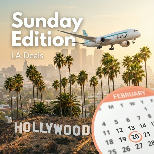 ZIPAIR LA Deal & Peach Round 3 Preview