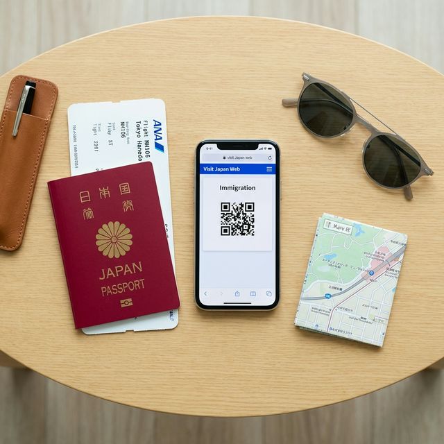 デジタル出入国カード（日本旅券とスマホ）